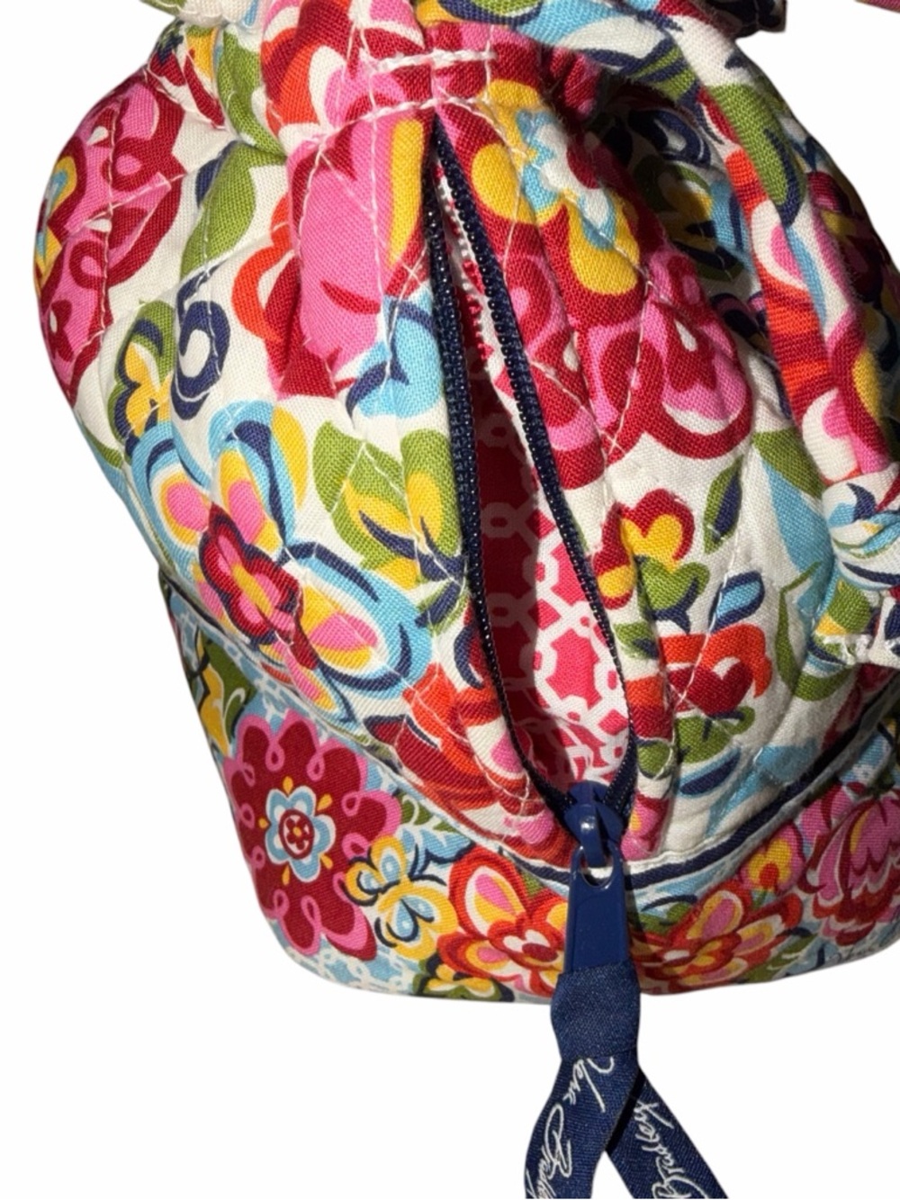 Vera Bradley Hope Garden Floral Drawstring Bucket Totet - Picture 5 of 8